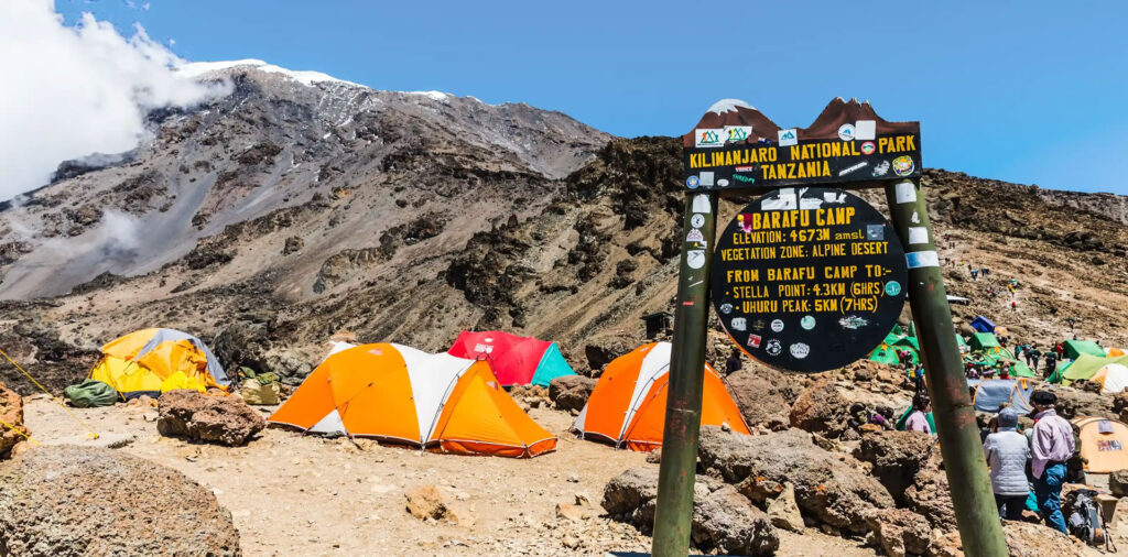 Karanga Camp to Barafu Camp