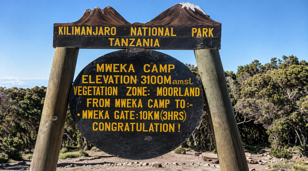 Mweka Camp – Camping